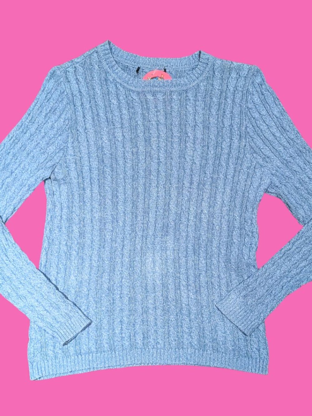 Blue Knit Sweater Size S